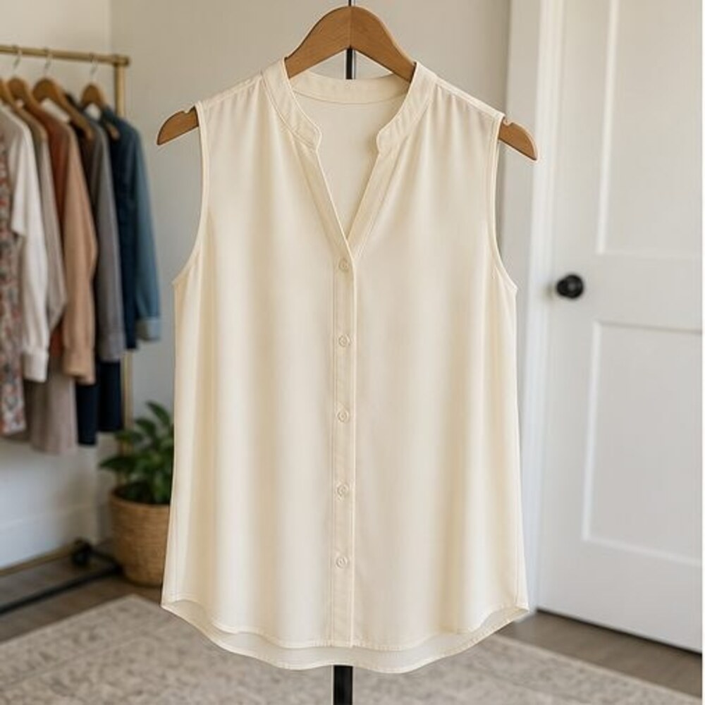 Cream Cami Blouse